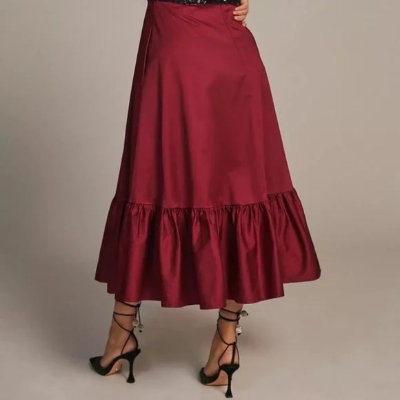 Anthropologie Hutch Sequin Bow Midi Dress Plus Size 16 - Picture 6 of 6